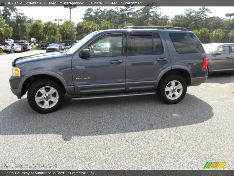  2002 Explorer XLT Medium Wedgewood Blue Metallic