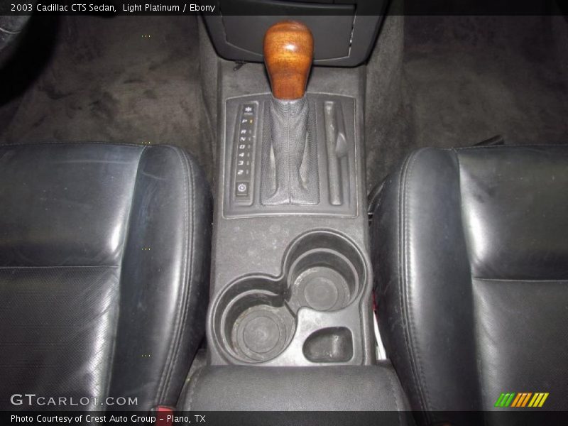 Light Platinum / Ebony 2003 Cadillac CTS Sedan