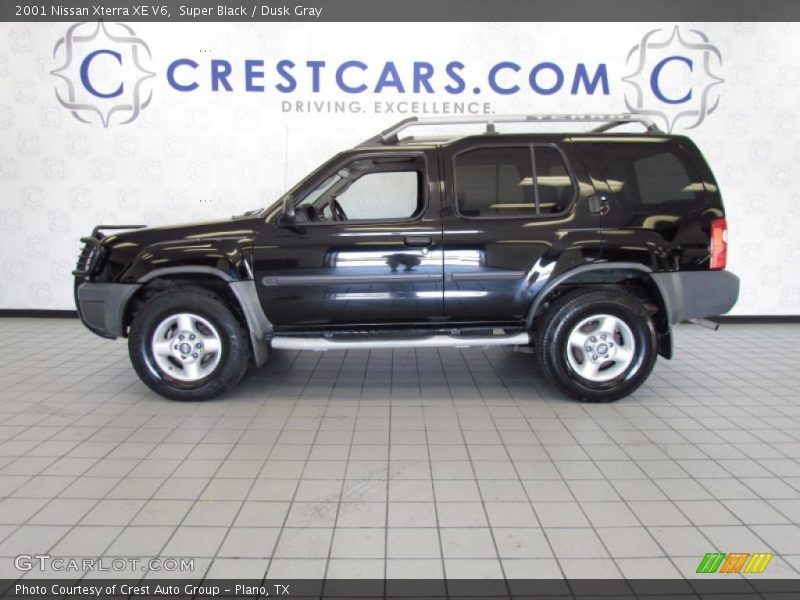 Super Black / Dusk Gray 2001 Nissan Xterra XE V6