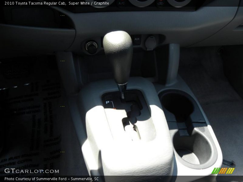 Super White / Graphite 2010 Toyota Tacoma Regular Cab