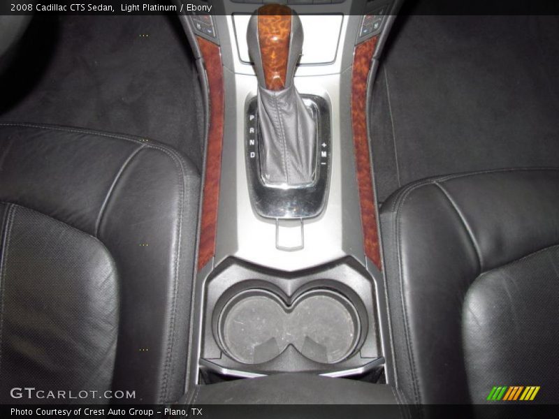 Light Platinum / Ebony 2008 Cadillac CTS Sedan