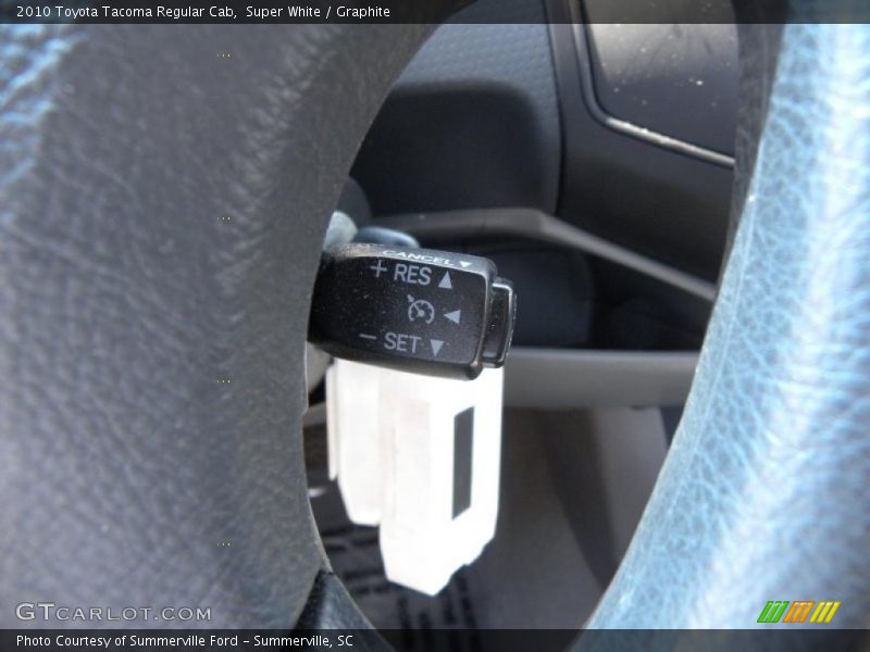 Super White / Graphite 2010 Toyota Tacoma Regular Cab