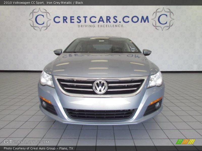 Iron Grey Metallic / Black 2010 Volkswagen CC Sport