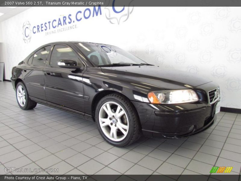 Titanium Gray Metallic / Graphite 2007 Volvo S60 2.5T