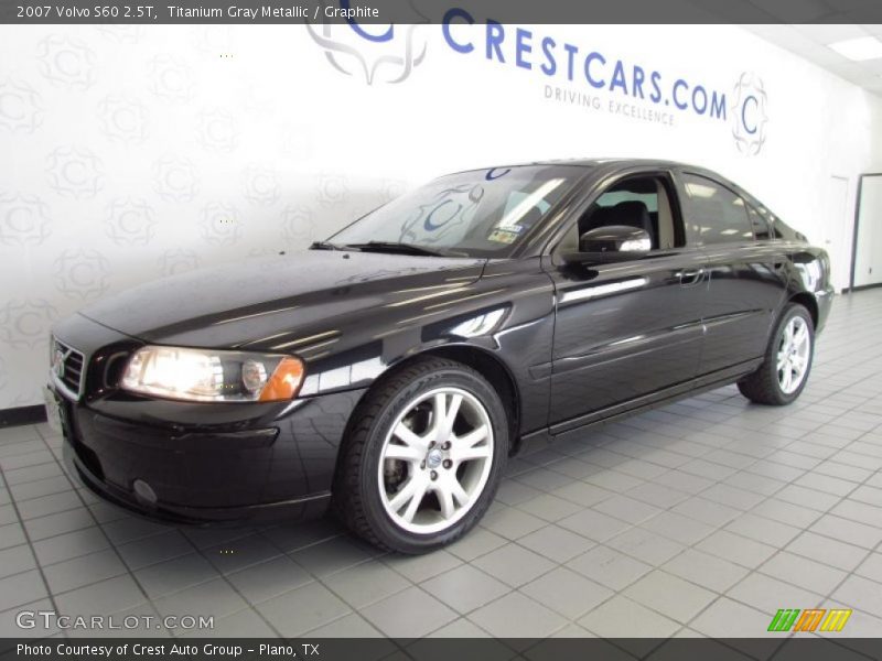 Titanium Gray Metallic / Graphite 2007 Volvo S60 2.5T