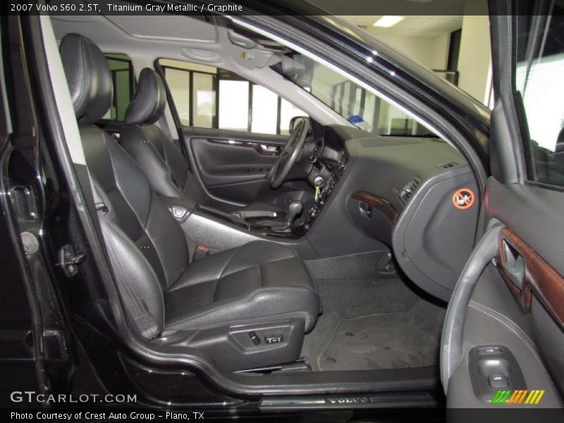 Titanium Gray Metallic / Graphite 2007 Volvo S60 2.5T
