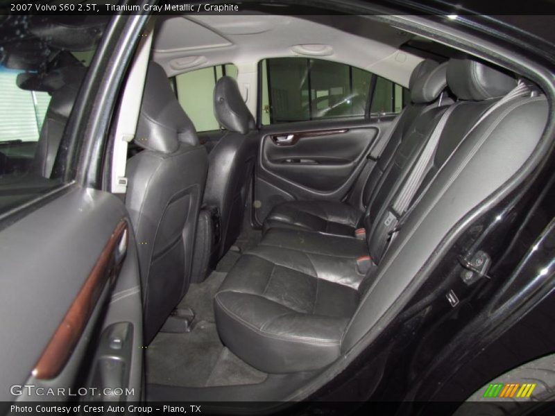 Titanium Gray Metallic / Graphite 2007 Volvo S60 2.5T