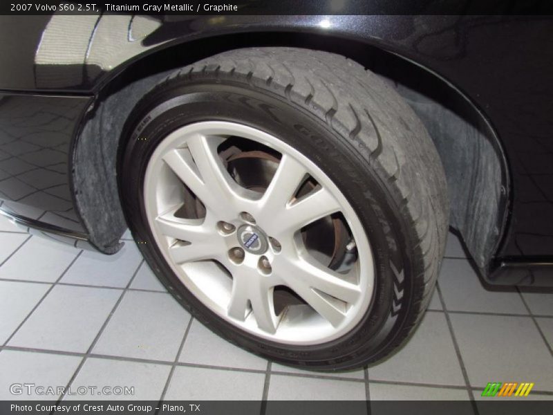 Titanium Gray Metallic / Graphite 2007 Volvo S60 2.5T