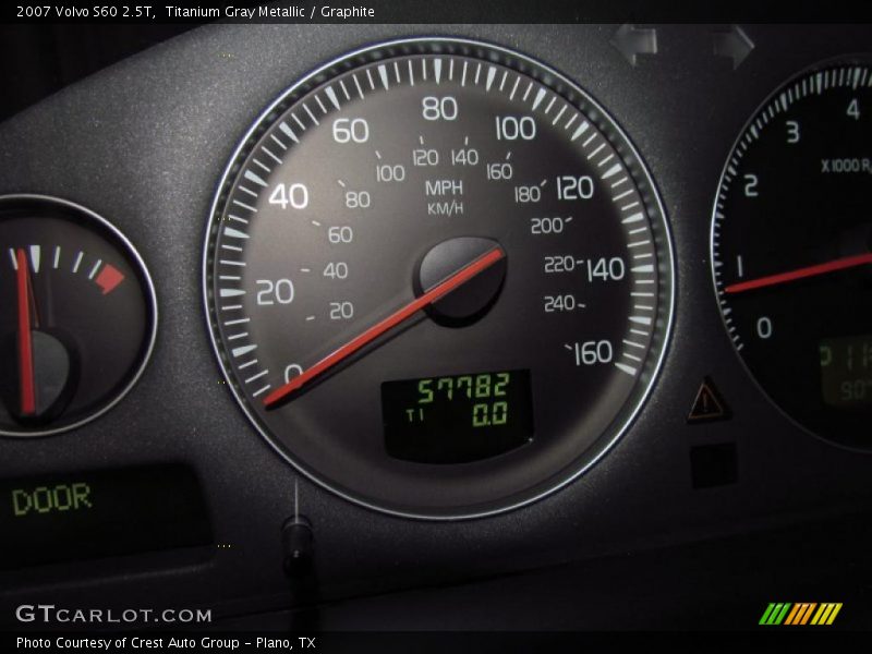 Titanium Gray Metallic / Graphite 2007 Volvo S60 2.5T
