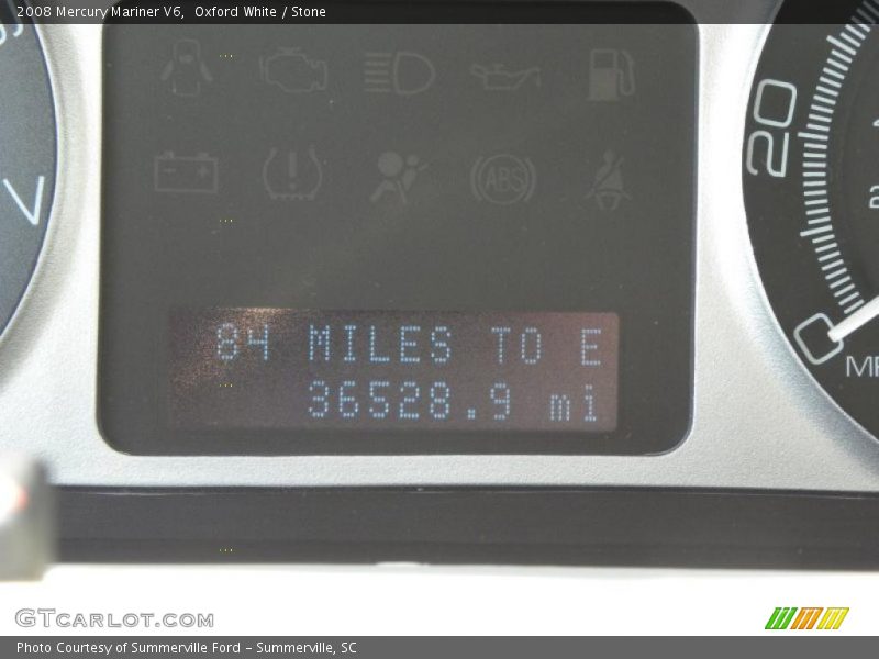 Oxford White / Stone 2008 Mercury Mariner V6