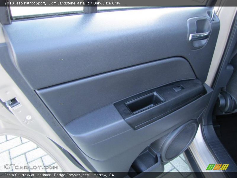 Light Sandstone Metallic / Dark Slate Gray 2010 Jeep Patriot Sport