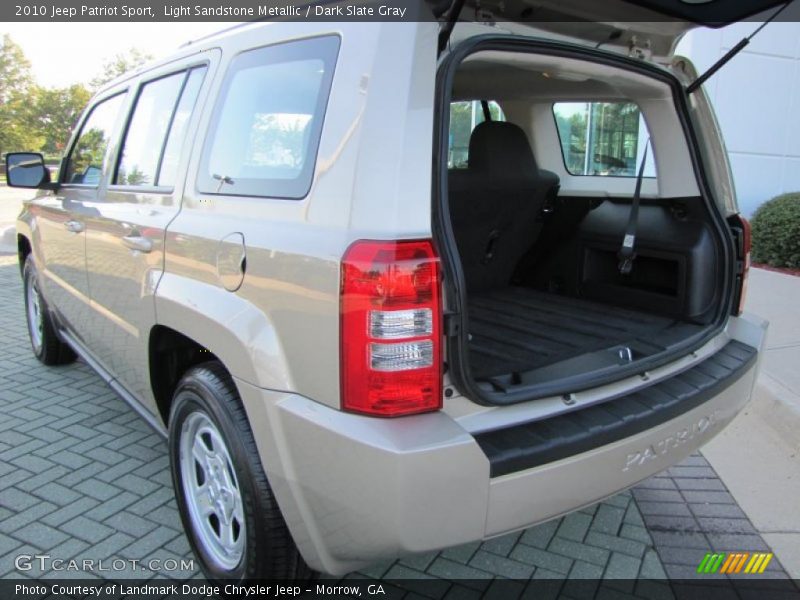 Light Sandstone Metallic / Dark Slate Gray 2010 Jeep Patriot Sport