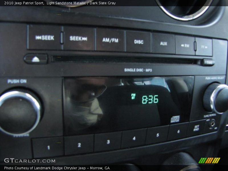 Light Sandstone Metallic / Dark Slate Gray 2010 Jeep Patriot Sport