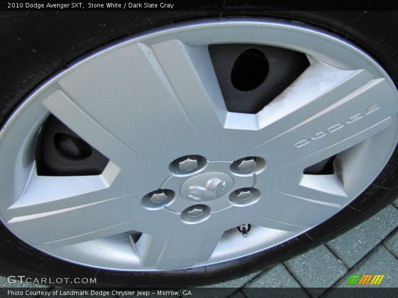 Stone White / Dark Slate Gray 2010 Dodge Avenger SXT