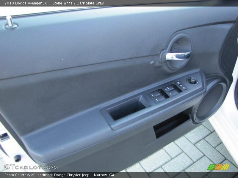 Stone White / Dark Slate Gray 2010 Dodge Avenger SXT