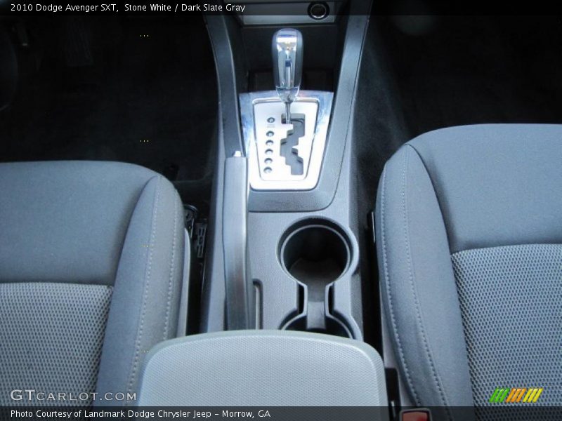 Stone White / Dark Slate Gray 2010 Dodge Avenger SXT