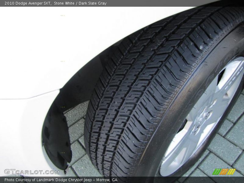 Stone White / Dark Slate Gray 2010 Dodge Avenger SXT