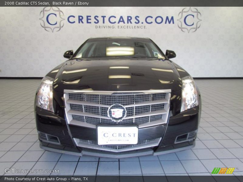 Black Raven / Ebony 2008 Cadillac CTS Sedan