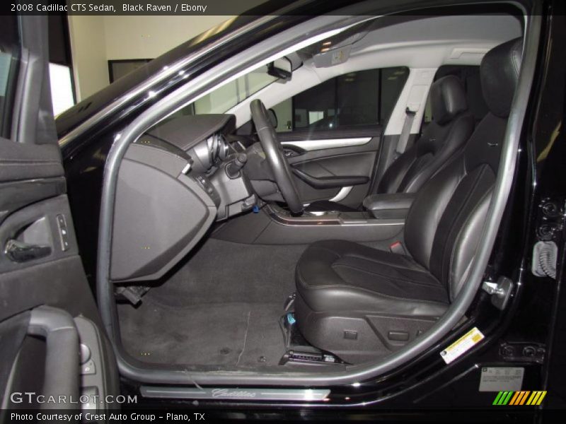 Black Raven / Ebony 2008 Cadillac CTS Sedan