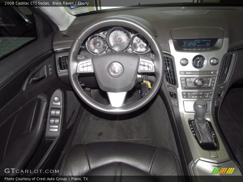 Black Raven / Ebony 2008 Cadillac CTS Sedan