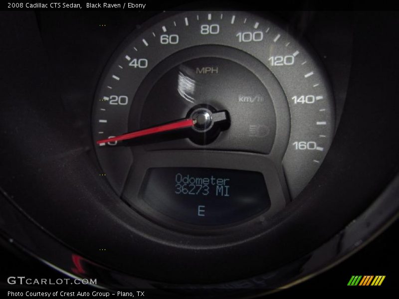 Black Raven / Ebony 2008 Cadillac CTS Sedan