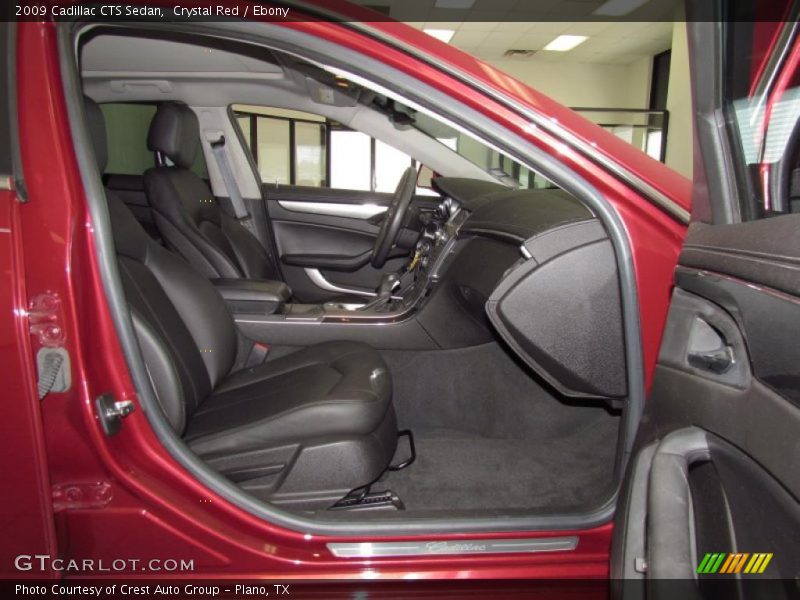 Crystal Red / Ebony 2009 Cadillac CTS Sedan