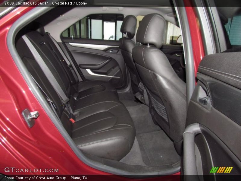 Crystal Red / Ebony 2009 Cadillac CTS Sedan