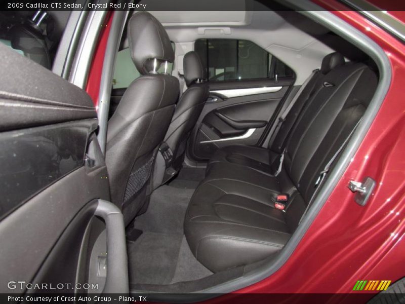 Crystal Red / Ebony 2009 Cadillac CTS Sedan