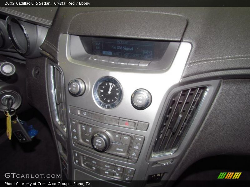 Crystal Red / Ebony 2009 Cadillac CTS Sedan