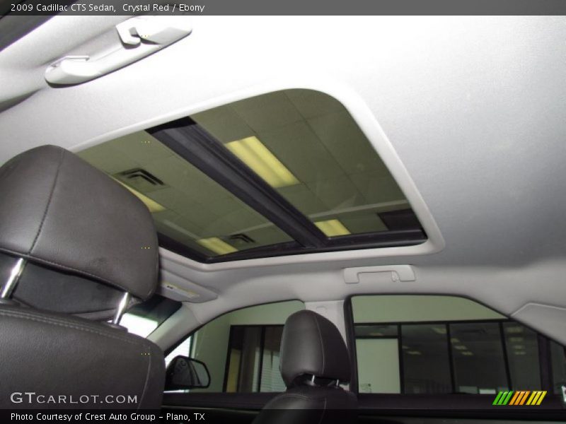 Crystal Red / Ebony 2009 Cadillac CTS Sedan