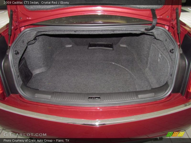 Crystal Red / Ebony 2009 Cadillac CTS Sedan