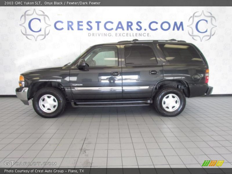 Onyx Black / Pewter/Dark Pewter 2003 GMC Yukon SLT