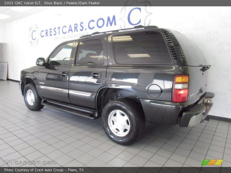 Onyx Black / Pewter/Dark Pewter 2003 GMC Yukon SLT