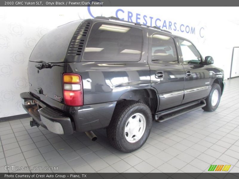 Onyx Black / Pewter/Dark Pewter 2003 GMC Yukon SLT