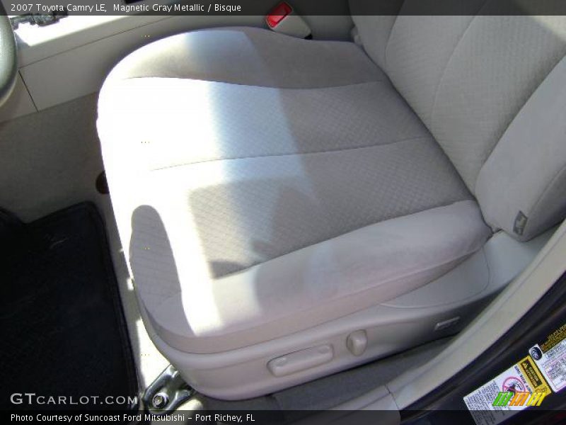 Magnetic Gray Metallic / Bisque 2007 Toyota Camry LE