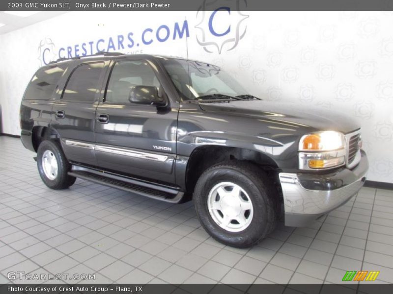 Onyx Black / Pewter/Dark Pewter 2003 GMC Yukon SLT