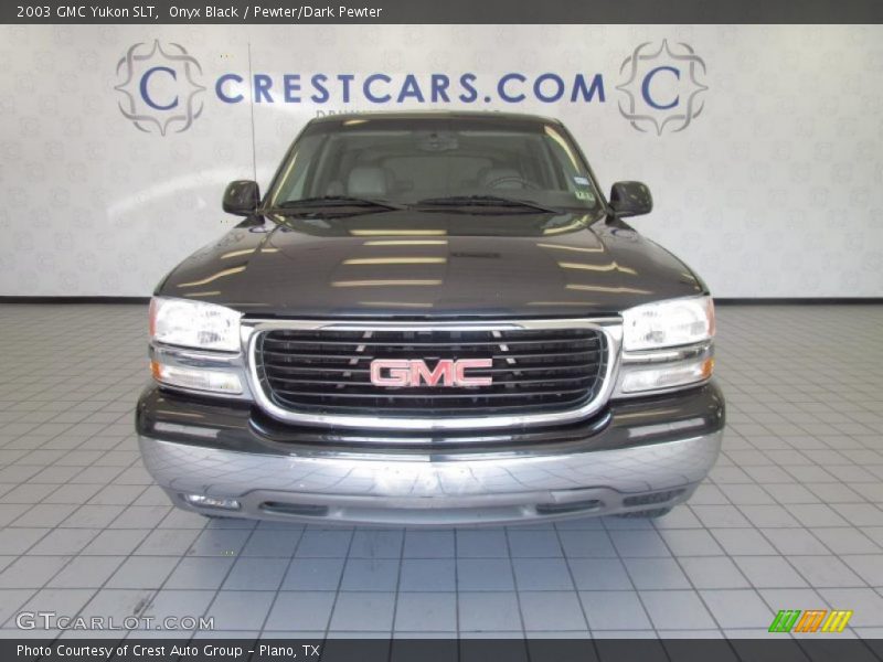 Onyx Black / Pewter/Dark Pewter 2003 GMC Yukon SLT