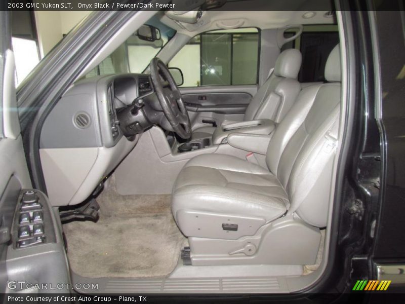 Onyx Black / Pewter/Dark Pewter 2003 GMC Yukon SLT