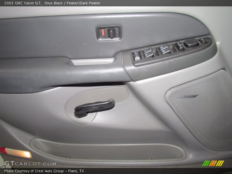 Onyx Black / Pewter/Dark Pewter 2003 GMC Yukon SLT