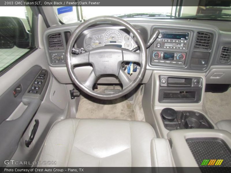 Onyx Black / Pewter/Dark Pewter 2003 GMC Yukon SLT
