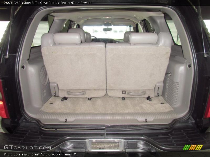 Onyx Black / Pewter/Dark Pewter 2003 GMC Yukon SLT