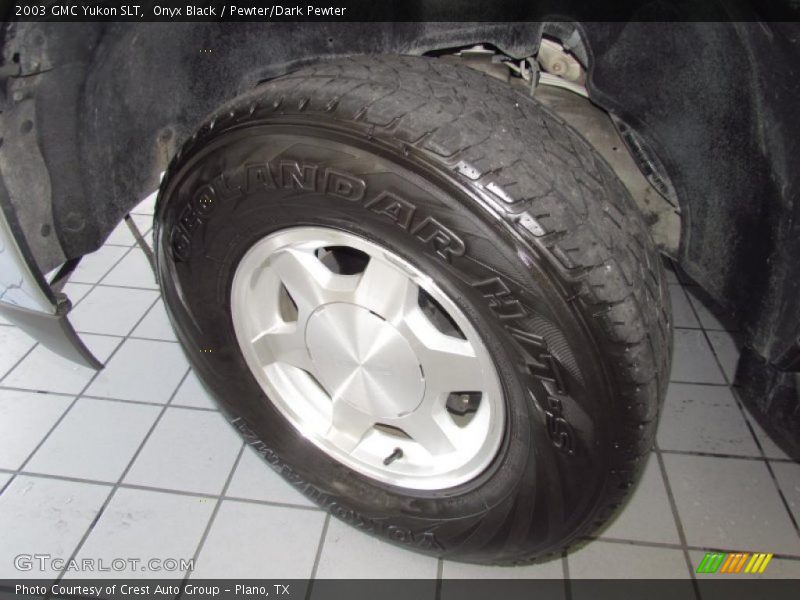 Onyx Black / Pewter/Dark Pewter 2003 GMC Yukon SLT