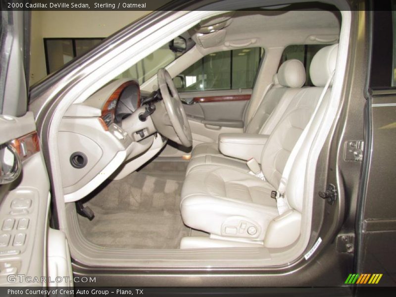 Sterling / Oatmeal 2000 Cadillac DeVille Sedan