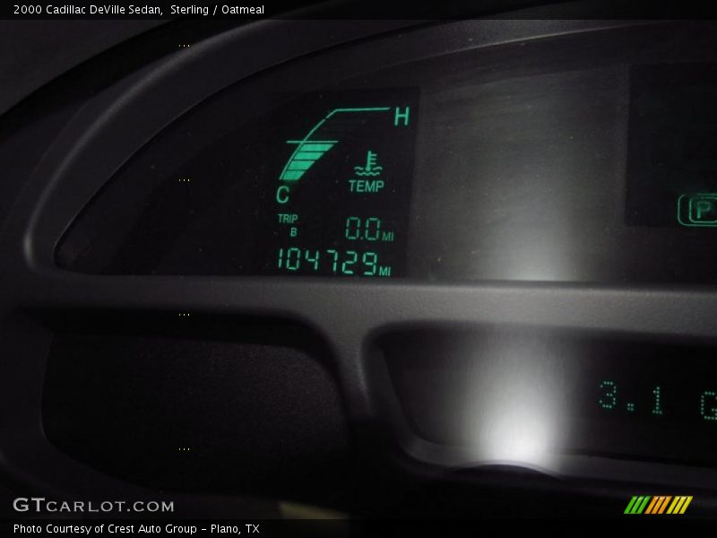 Sterling / Oatmeal 2000 Cadillac DeVille Sedan