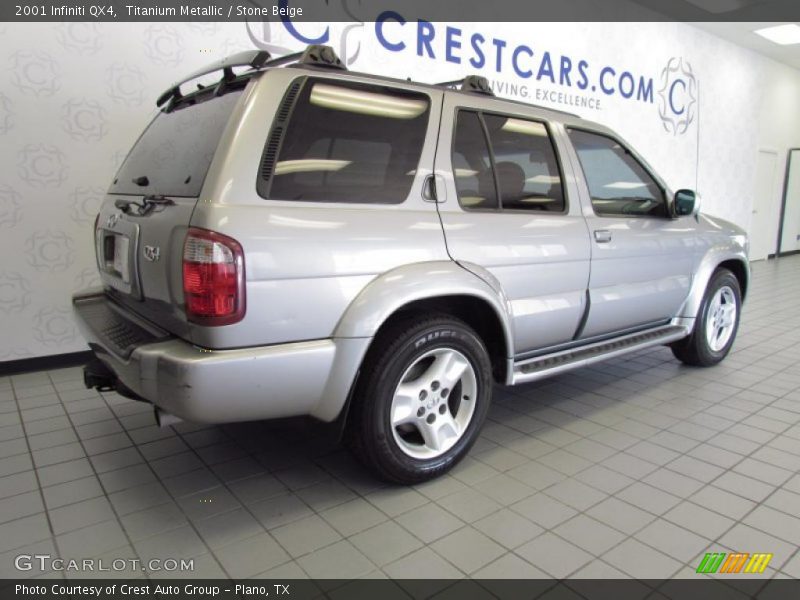 Titanium Metallic / Stone Beige 2001 Infiniti QX4