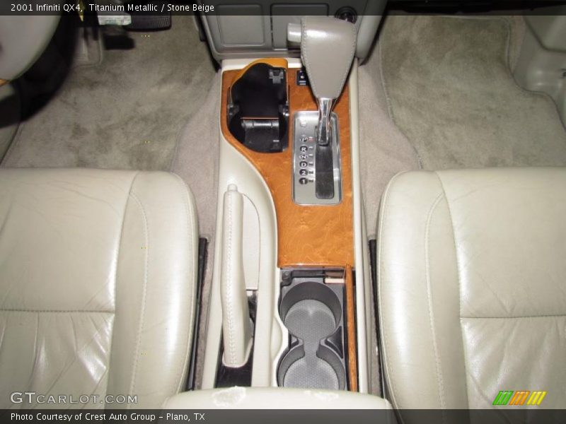 Titanium Metallic / Stone Beige 2001 Infiniti QX4