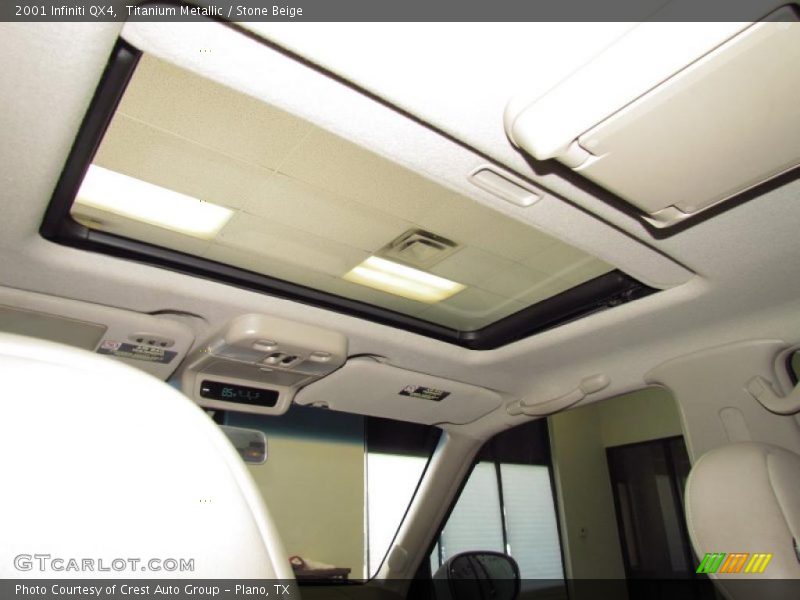 Titanium Metallic / Stone Beige 2001 Infiniti QX4