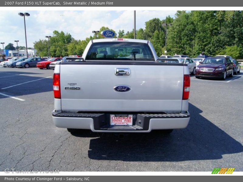 Silver Metallic / Medium Flint 2007 Ford F150 XLT SuperCab