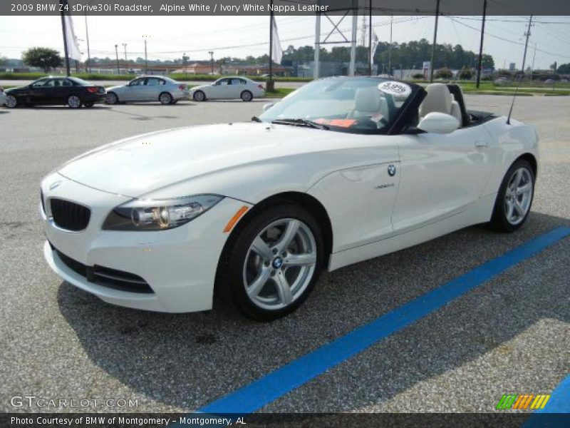 Front 3/4 View of 2009 Z4 sDrive30i Roadster