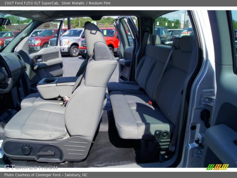 Silver Metallic / Medium Flint 2007 Ford F150 XLT SuperCab